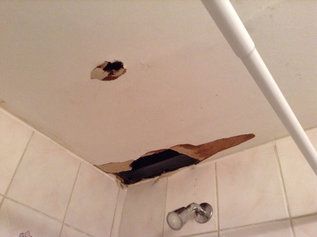 Upstairs Bath Tub Leak Beasafe Home Watch Service